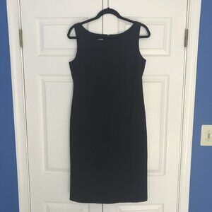 Armani Collezioni Pin Stripe Sheath Dress, Black, Sz. 8